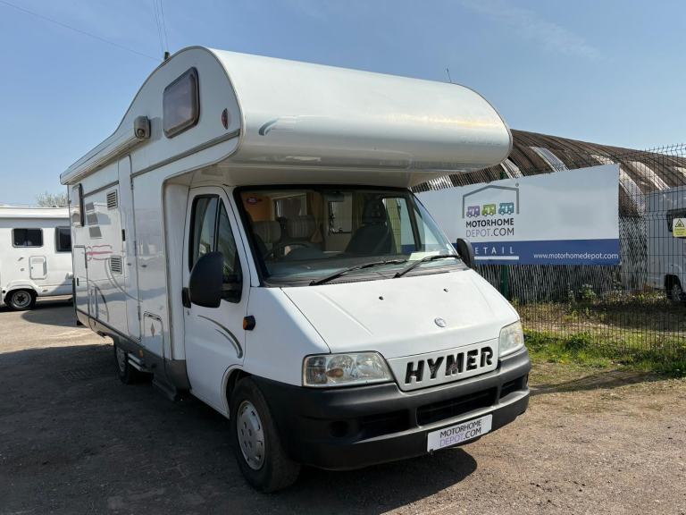 Hymer Classic 664 Motorhome fixed rear bed for sale 