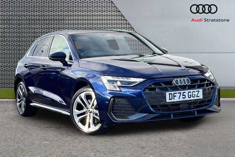 2025 Audi A3 1.5 TFSI e 204 S Line 5dr S Tronic HATCHBACK PETROL/ELECTRIC Automatic