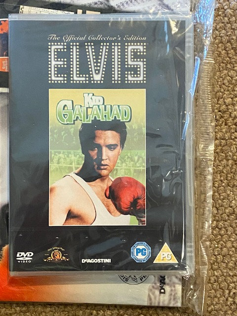 Elvis DVD: 'Kid Galahad' **BRAND NEW SEALED PLUS MAGAZINE**