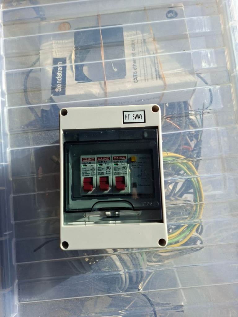 Consumer unit garage
