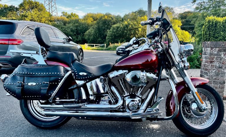 Harley-Davidson, HERITAGE SOFTAIL CLASSIC FLSTC, 2002, 1450 (cc), 13433 miles