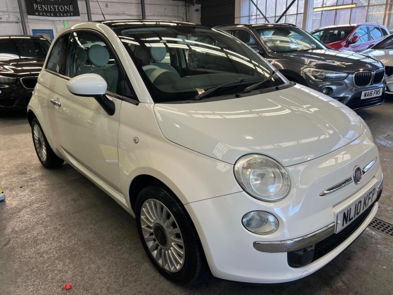 2010 Fiat 500 1.2 Lounge Euro 5 (s/s) 3dr HATCHBACK Petrol Manual