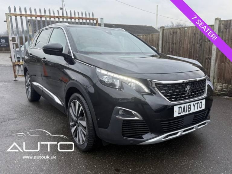 2018 Peugeot 5008 PureTech GT Line Premium SUV Petrol Manual