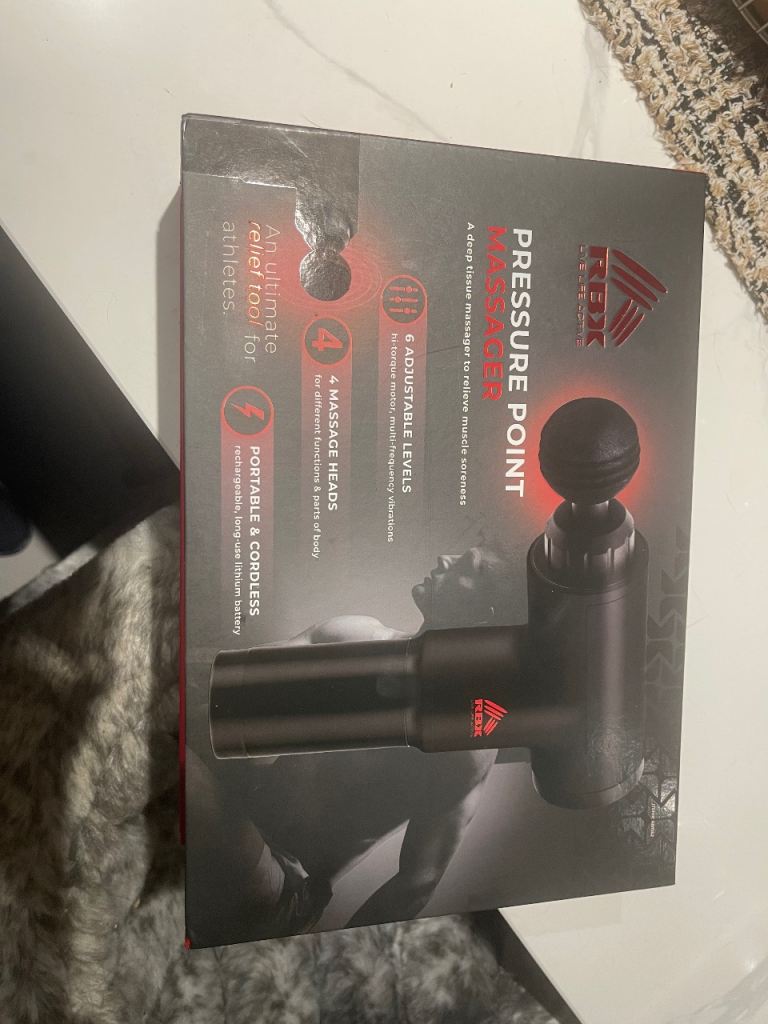 Brand new massage gun 