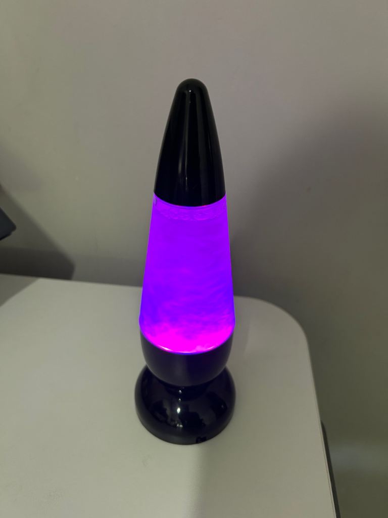 Colour Changing Lava Lamp Style Light – Good Condition