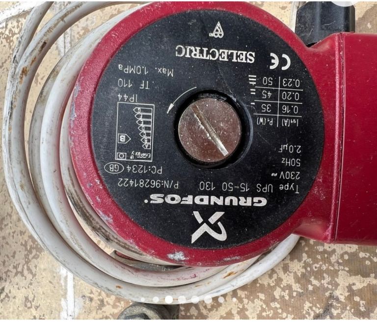 grundfos central heating pump