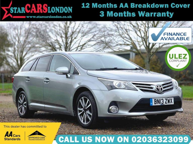 2013 Toyota Avensis 1.8 V-Matic TR Tourer Multidrive S Euro 5 5dr ESTATE Petrol Automatic