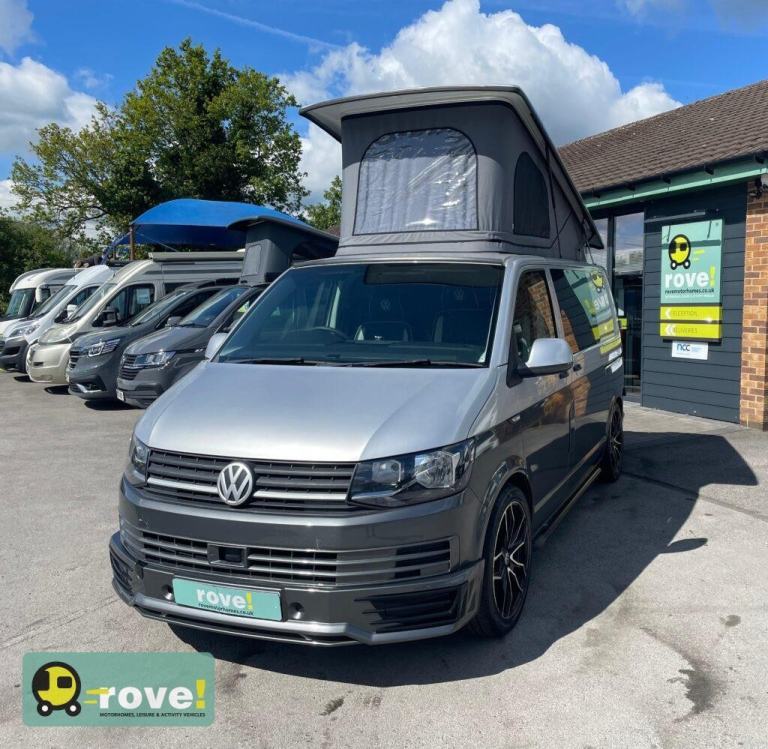 Volkswagen T6 Sportline West Coast campers 4 berth 5 belt pop top campervan