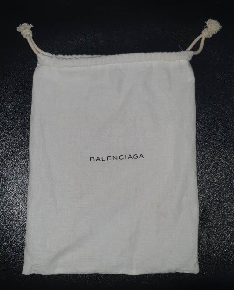 BALENCIAGA Drawstring Garment Storage Dust Bag 21cm x 27cm