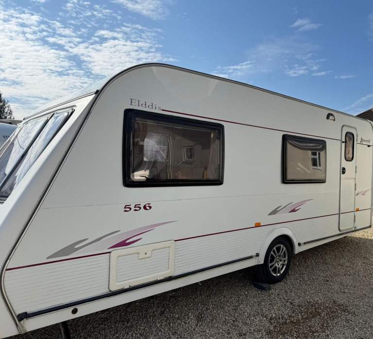 Elddis avante 556 2007 6 berth caravan 