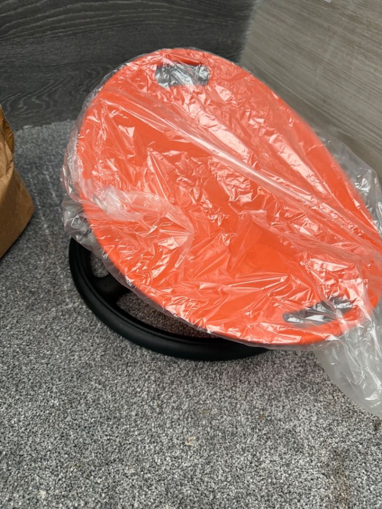 New Orange kids sensory spinning chair