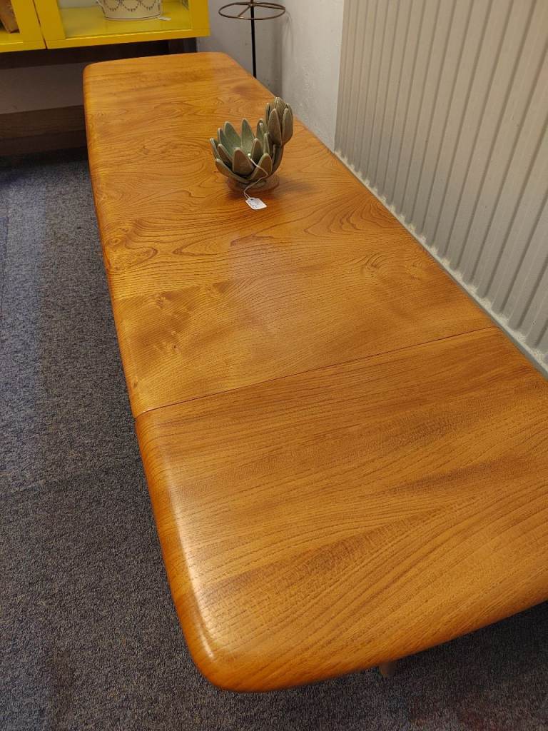 Vintage Retro Ercol Coffee Table Rarer model 456 Extendable Drop Leaf Mid Century Design