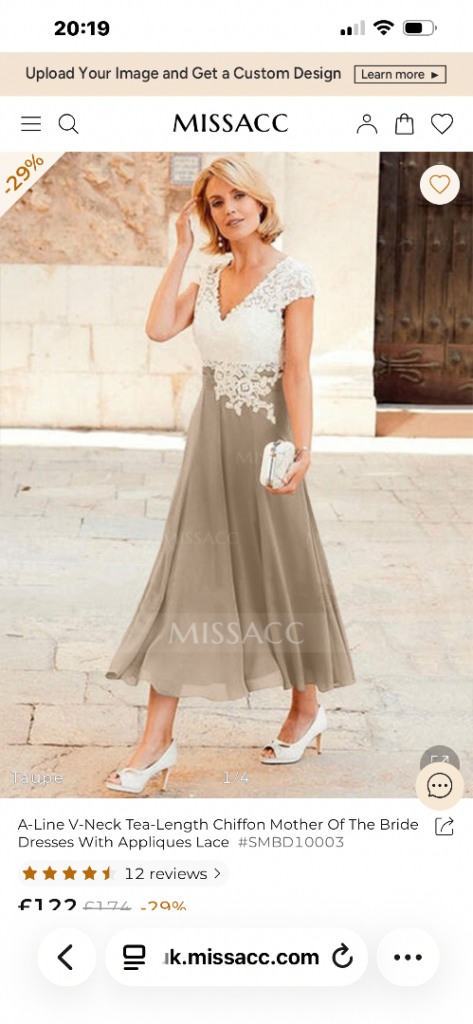 Mother of the Bride/Groom Dress