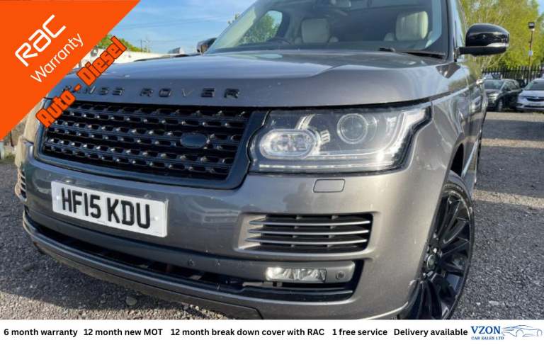 2015 Land Rover Range Rover 3.0 TD V6 Vogue SUV 5dr Diesel Auto 4WD Euro 5