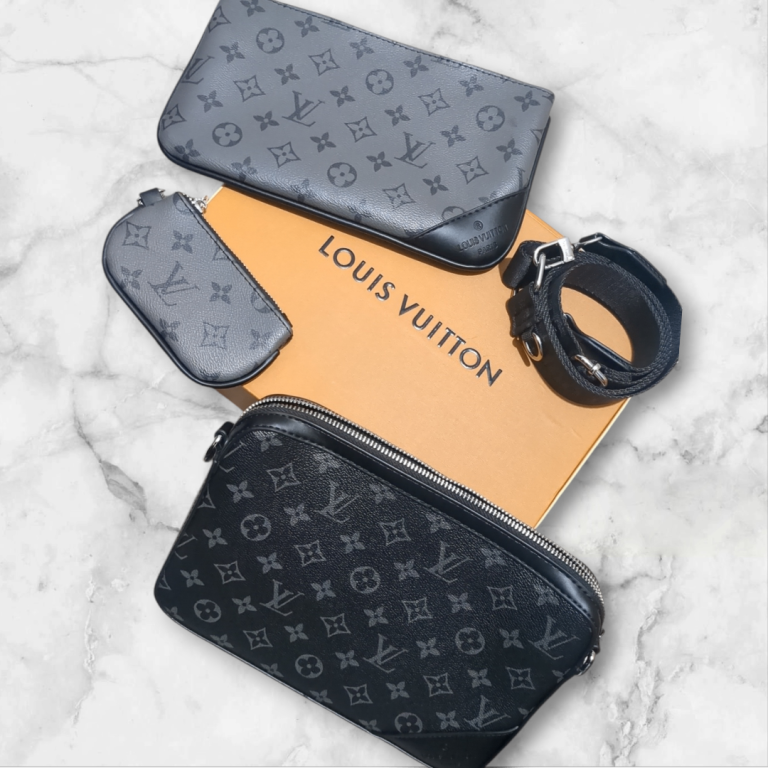 Louis Vuitton pouch (trio)