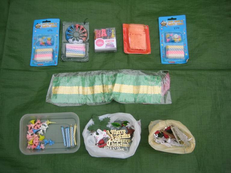 Cake Decorations Selection: All You See for Only £4.00