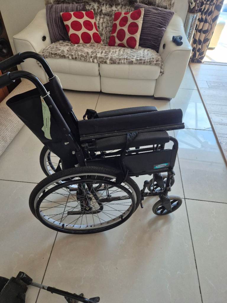 SOLD!! No longer available Foldable Lomax Black Wheelchair
