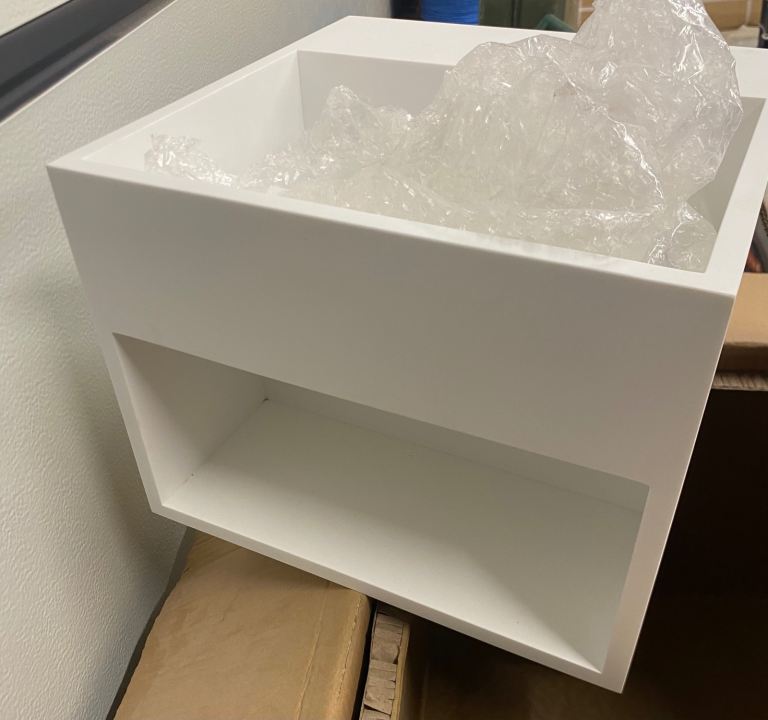 Bathroom Sink 330mm Stone