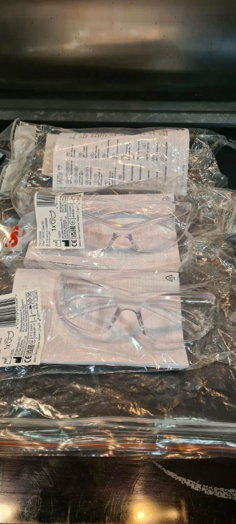 3M Virtua New Safety Glasses Clear - Pack of 3