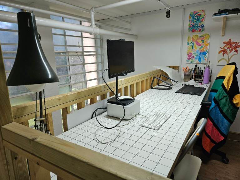 Creative Studio/Desk Space available in Peckham Bussey Building