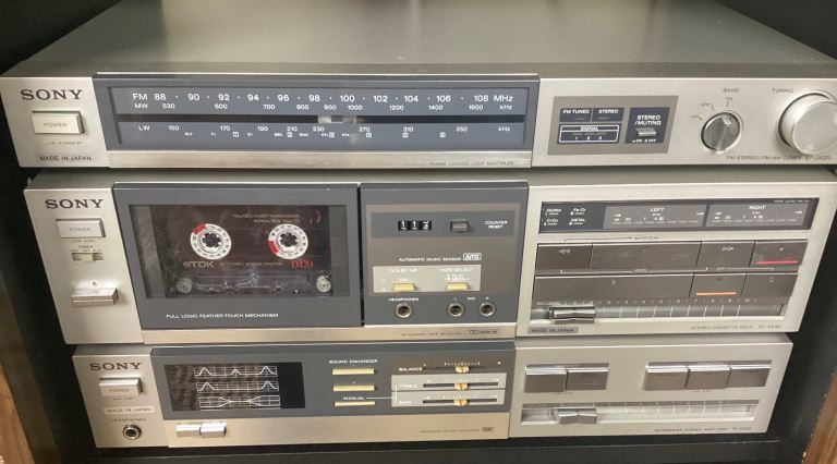 Sony hifi vintage separates system
