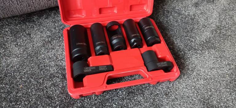 Lambda Oxygen Sensor Socket Set Removal Tools - Brand New