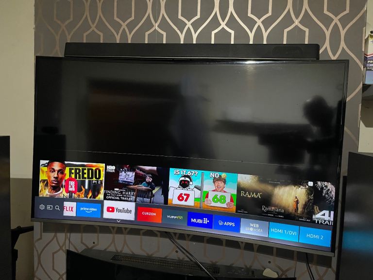 50 inch samsung curved smart tv 