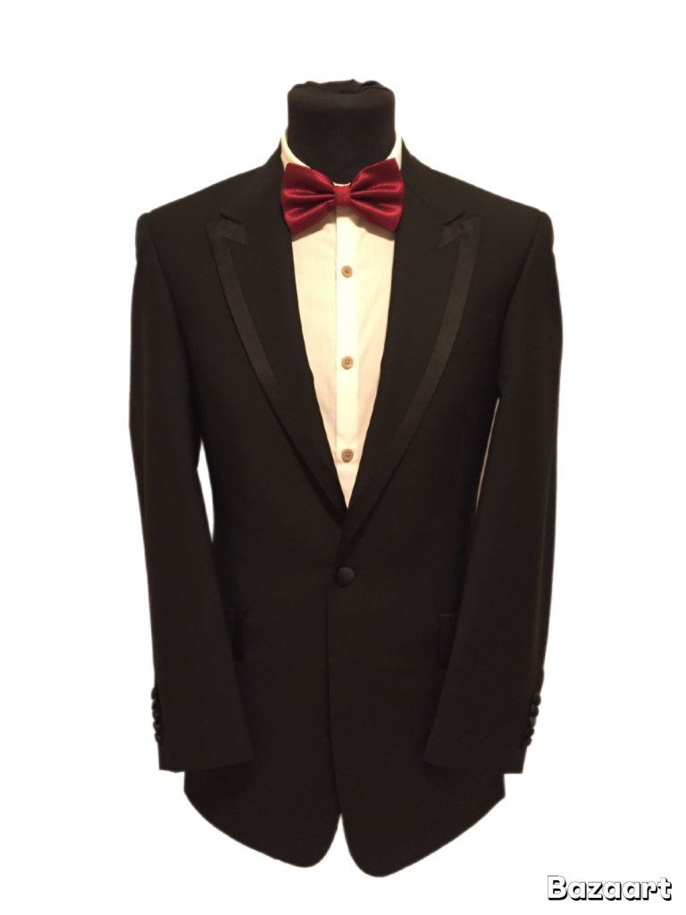 ✨ Brand New Paul Smith Men’s 1-Button Italian Slim Fit Tuxedo Suit – Size 36R/30W – (RRP £1,150)