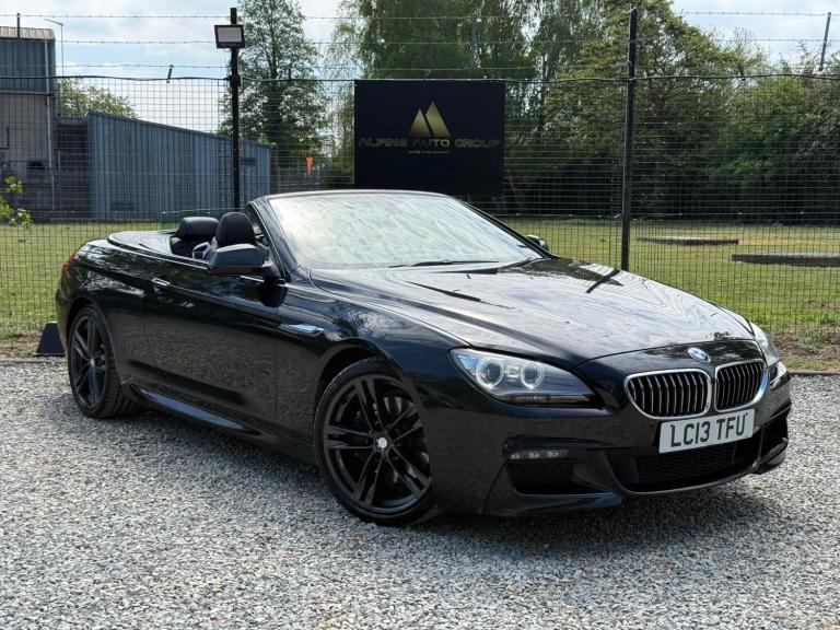 2013 BMW 6 Series 640d M Sport 2dr Auto CONVERTIBLE DIESEL Automatic