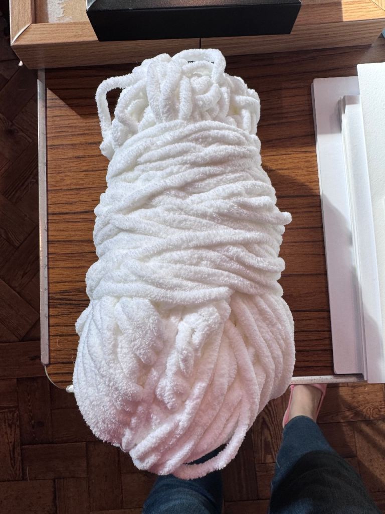 White wool 