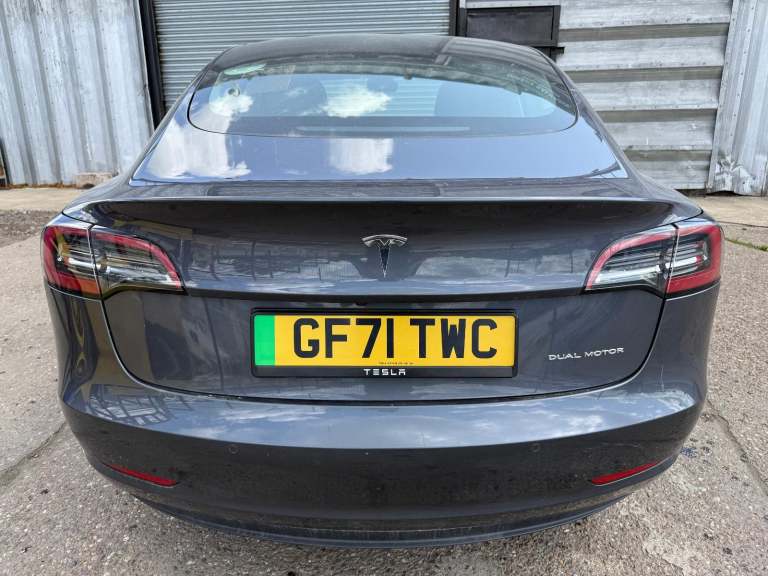 2022 71 REG TESLA MODEL 3 LONG RANGE AWD DAMAGED REPAIRABLE SALVAGE