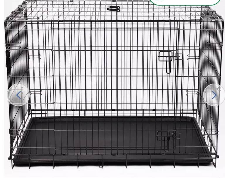 Rosewood 2-door dog crate