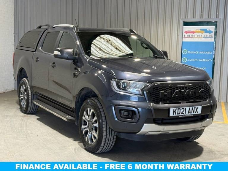 2021 21 FORD RANGER 2.0 ECOBLUE WILDTRAK PICKUP DOUBLE CAB 4DR DIESEL AUTO 4WD E