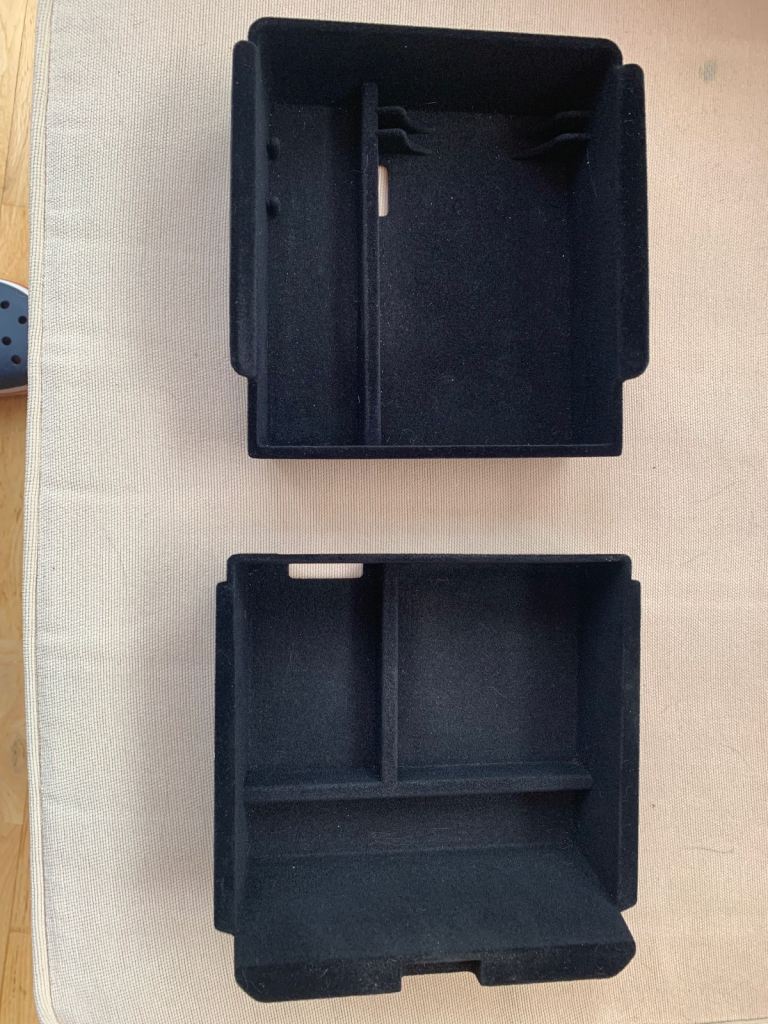 Tesla Model 3 Highland 2025 2024 Flocked Centre Console Storage Tray 