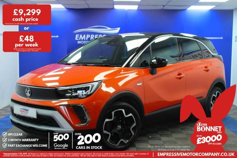 2021 21 VAUXHALL CROSSLAND 1.5 TURBO D ELITE NAV SUV 5DR DIESEL MANUAL EURO 6 (S