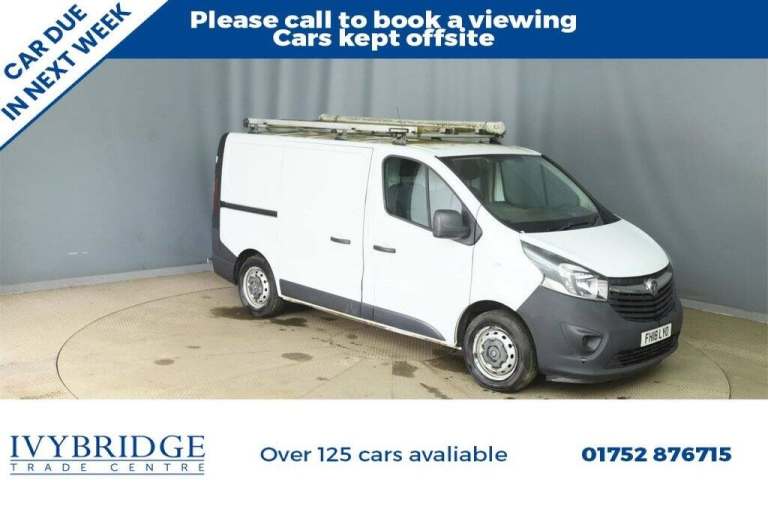 2018 18 VAUXHALL VIVARO 1.6 CDTI 2900 PANEL VAN 5DR DIESEL MANUAL L1 H1 EURO 6 (