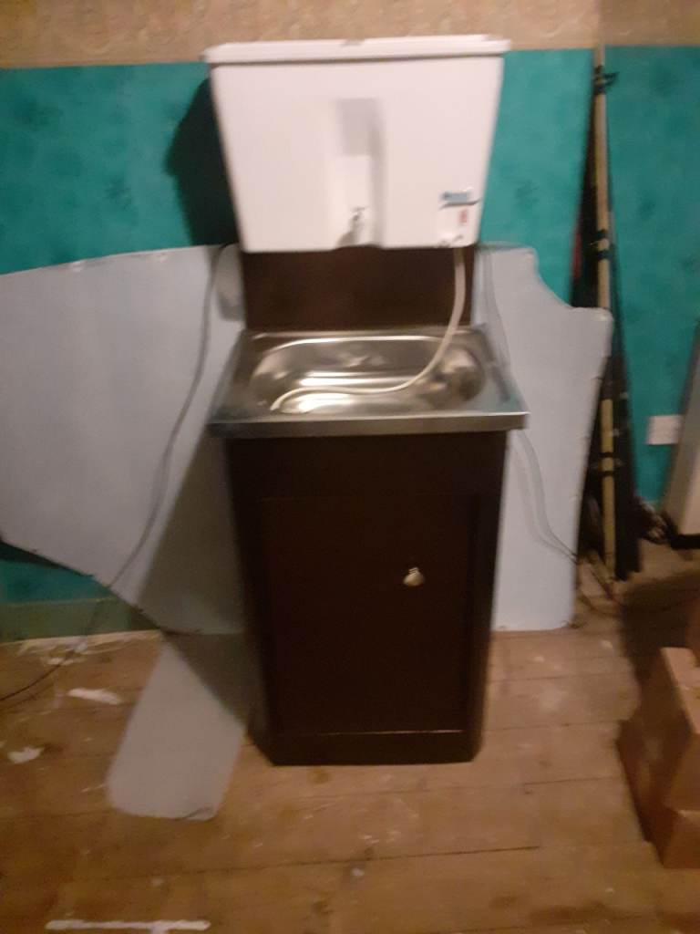 Sink and water heater