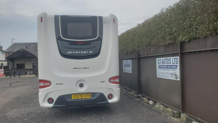 Fiat SWIFT KON-TIKI 650 lowline motorhome 4 berth 4 seatsbelts Island bed 2020 