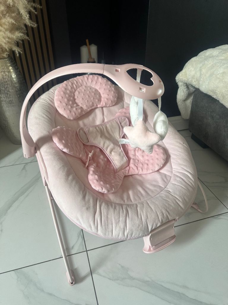 Pink Baby Bouncer - Good Condition