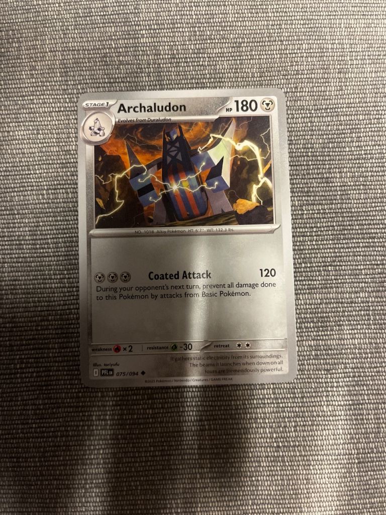 Archaludon 075/094 Pokemon Cards