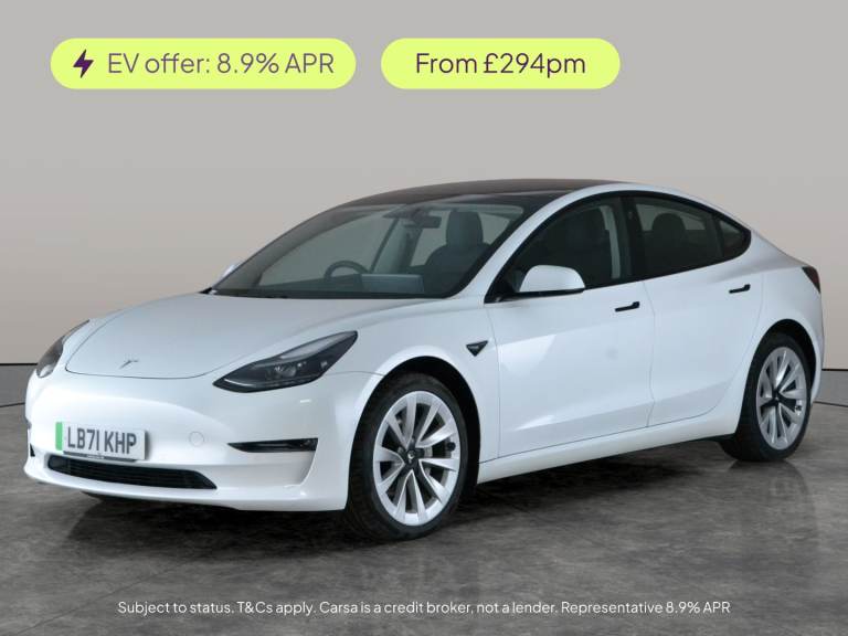 2021 Tesla Model 3 (Dual Motor) Long Range Saloon 4dr Electric Auto 4WDE (346 ps) - PARK ASSIS Sa...