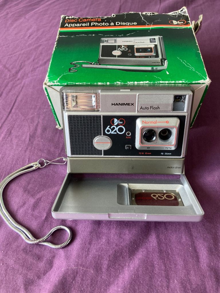 Vintage Hanimex disc camera