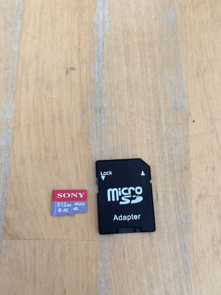 Sony 512GB Micro SD Card with SD Adapter – Good Condition