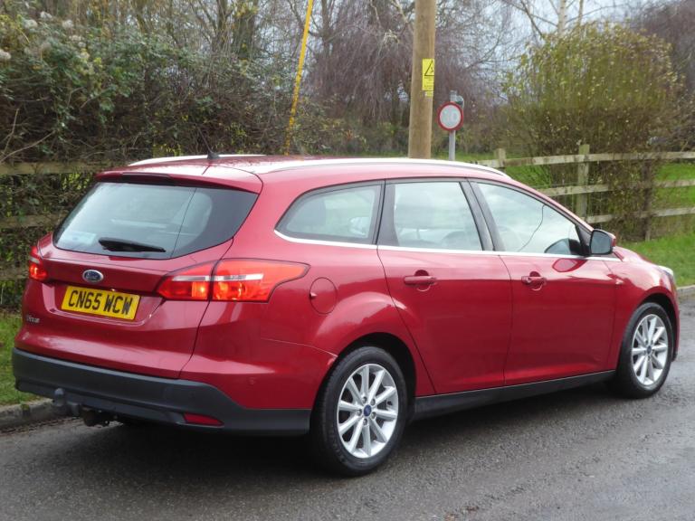 2015 Ford Focus 1.5 TDCi 120 Titanium 5dr EURO 6 ULEZ £20 Road TAX ESTATE Diesel Manual