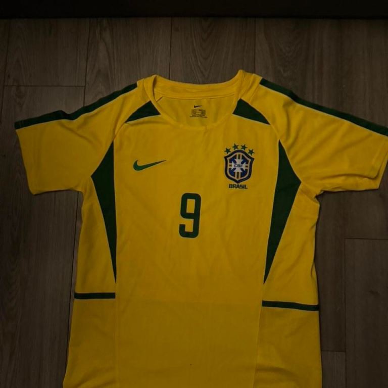Nike Brazil Ronaldo Football Shirt No. 9 – Good Condition