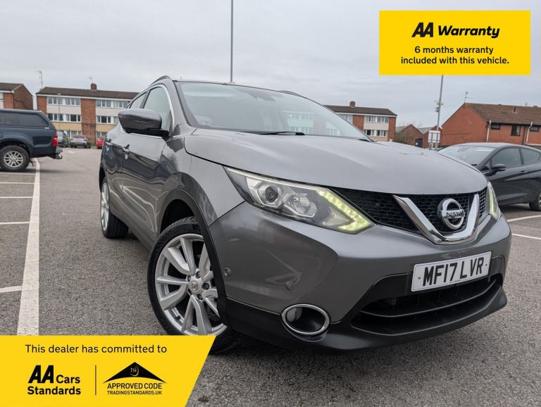 2017 Nissan Qashqai 1.2 DIG-T Tekna SUV 5dr Petrol Manual 2WD Euro 6 (s/s) (115