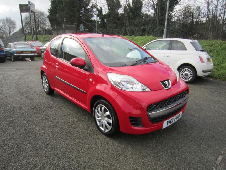 2011 Peugeot 107 1.0 Urban 3dr New MOT included HATCHBACK Petrol Manual