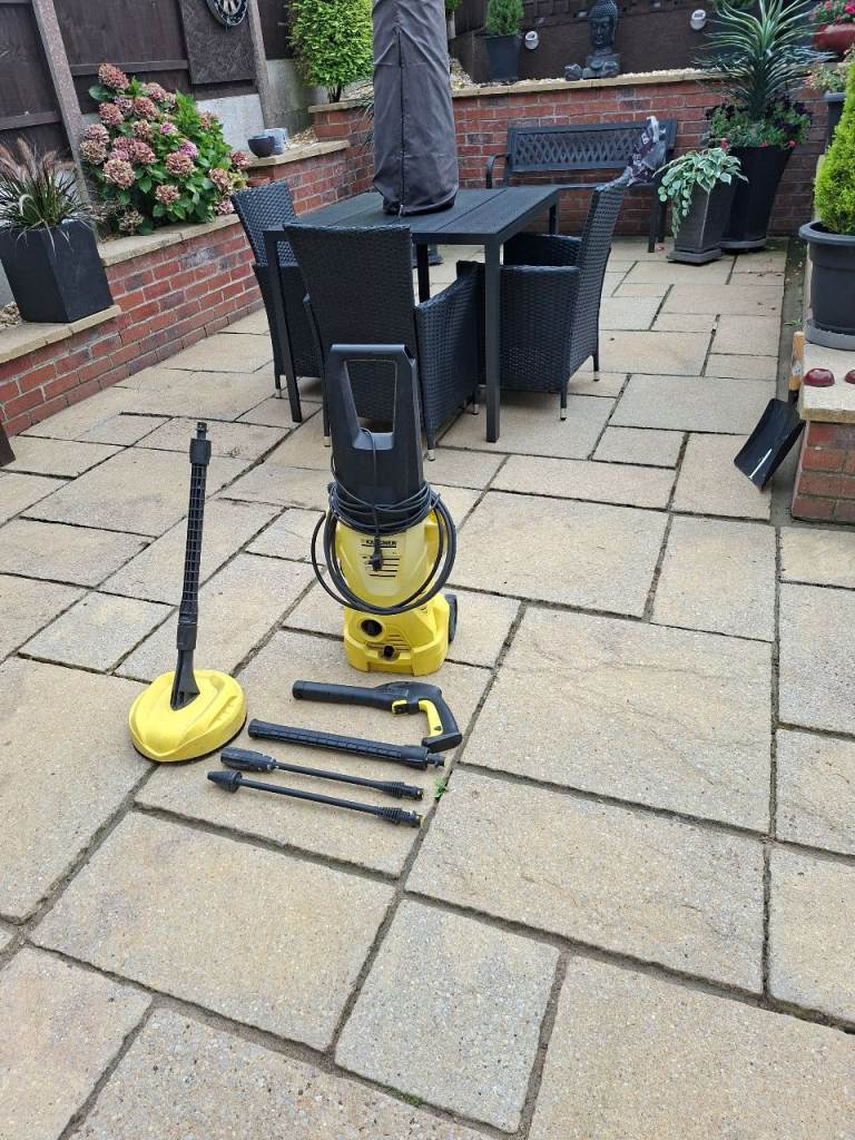 Karcher Pressure Washer with Patio Cleaner and Accessories