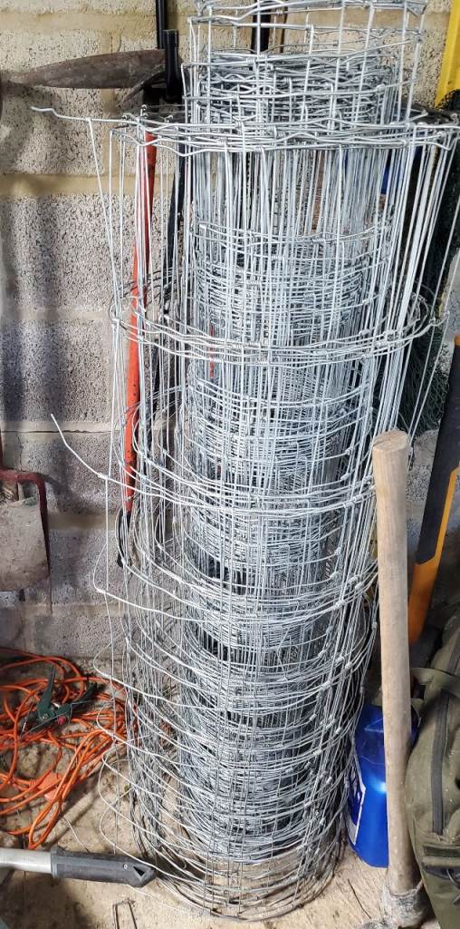 30m roll of stock wire fencing 1.3m high