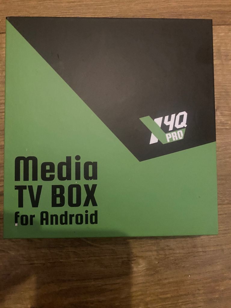 X4Q Pro Media TV Box for Android – Brand new @£105.00
